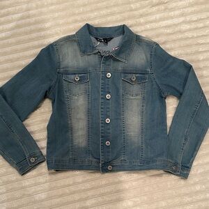 Classic Blue Denim Jacket for Women